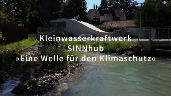 Kleinwasserkraftwerk am Almkanal – "Eine Welle für den Klimaschutz"